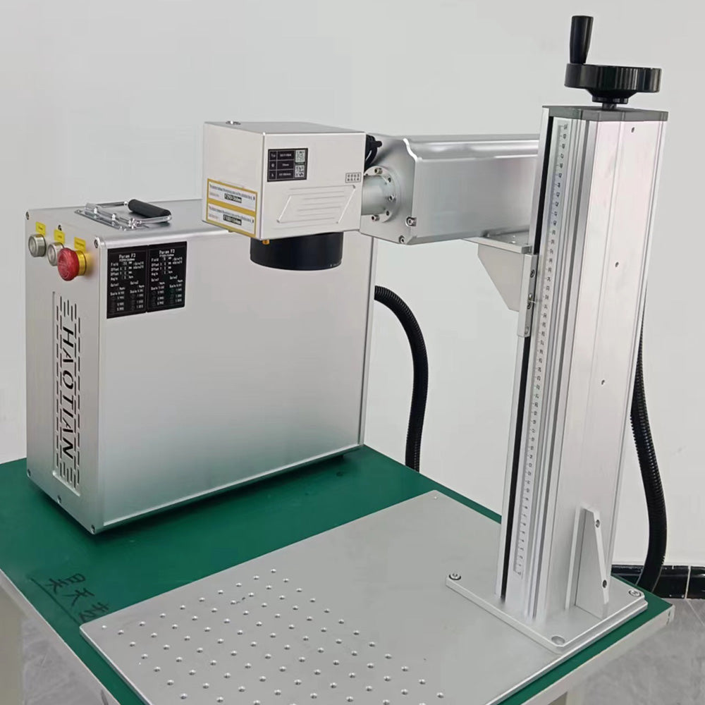 60W JPT MOPA EM7 laser machine with 2pcs lenses, without rotary