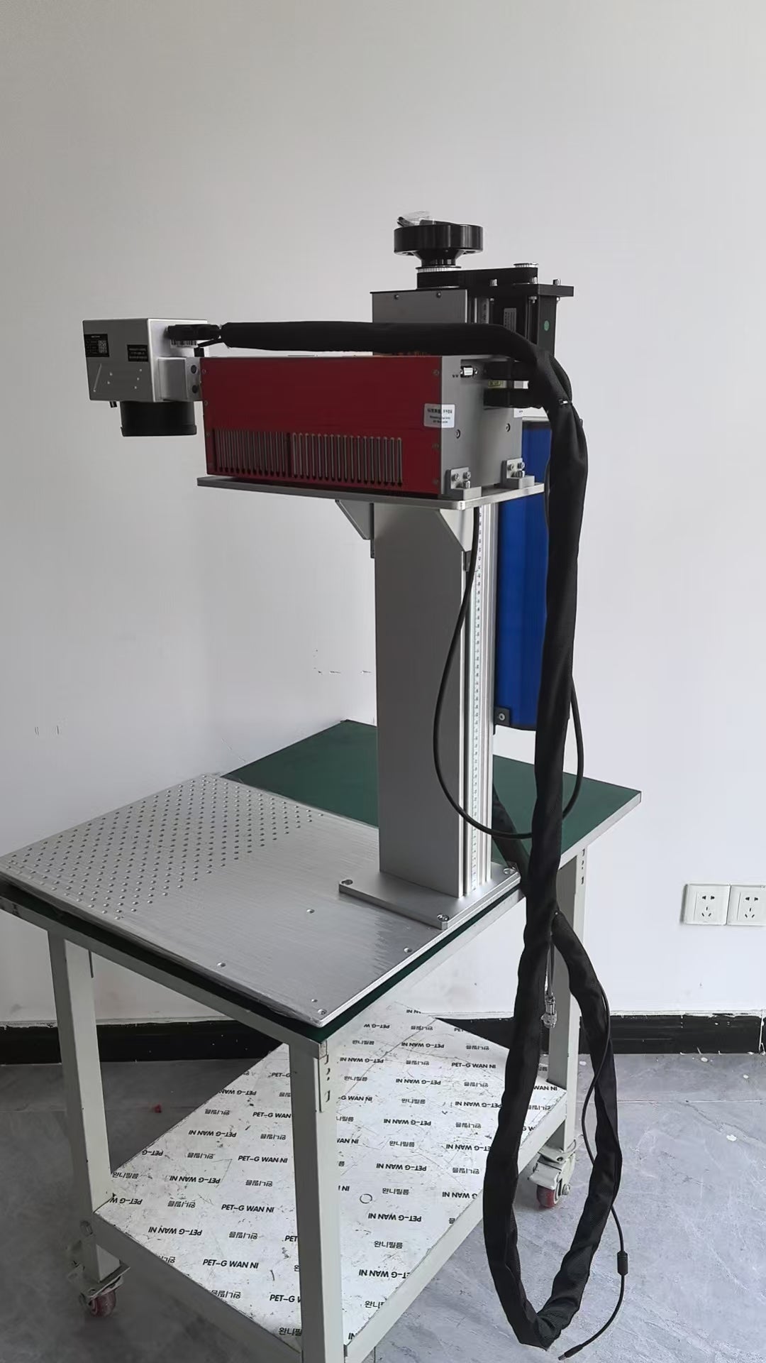 compact 10W JPT 10E UV laser with taller tower and XY table