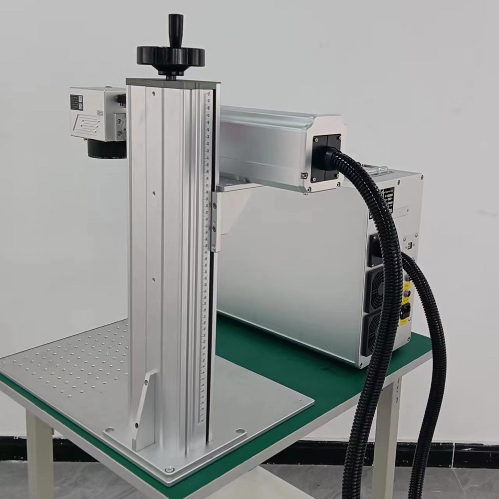 60W JPT MOPA EM7 laser machine with 2pcs lenses, without rotary
