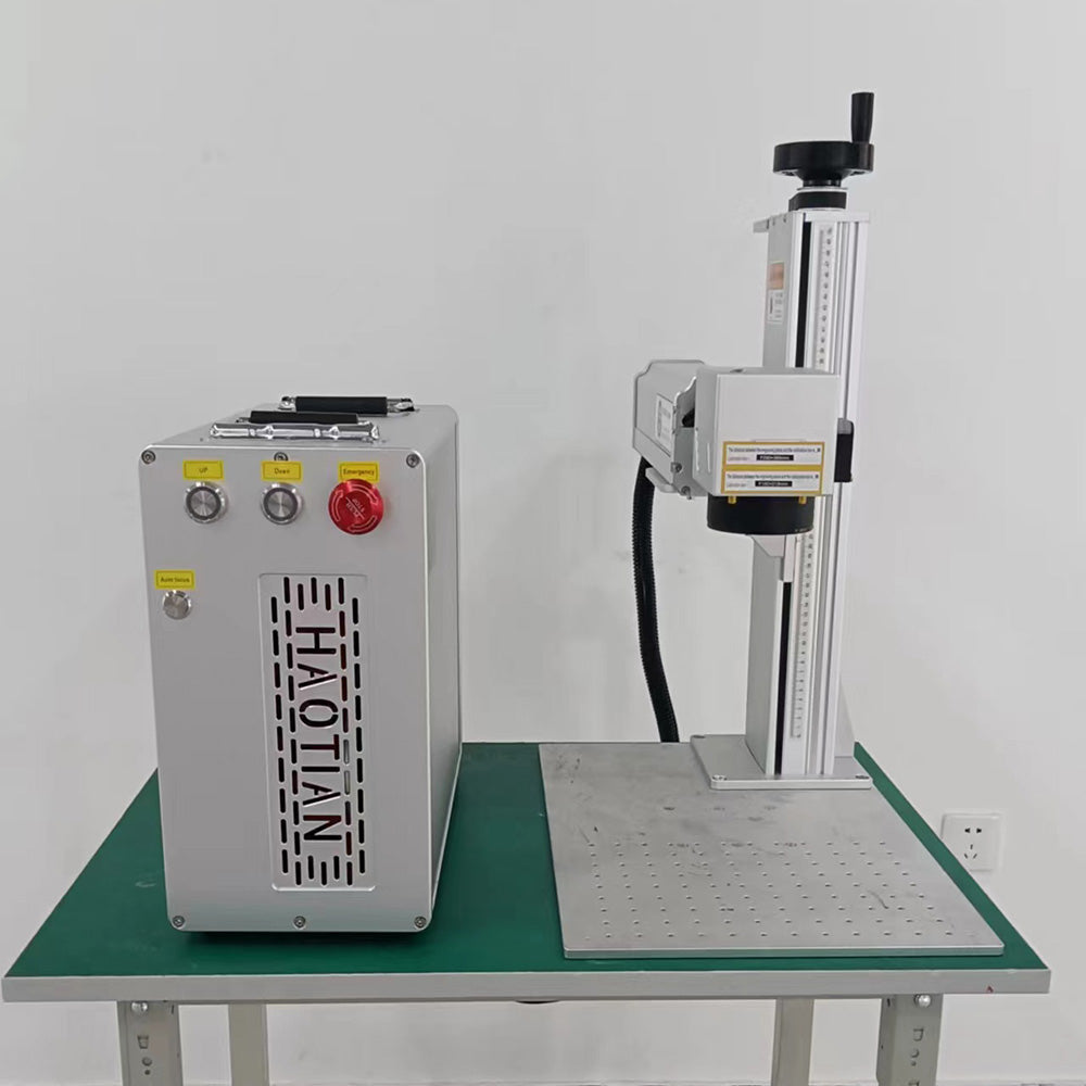 60W JPT MOPA EM7 laser machine with 2pcs lenses, without rotary