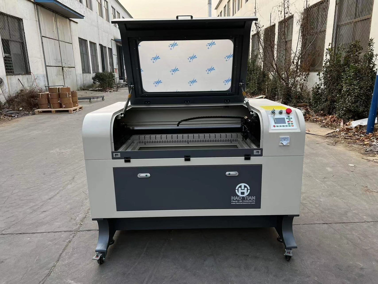 Haotian HT-690 co2 Gantry Laser Machine
