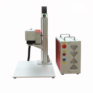 10W JPT 10E UV laser with heavy duty 700mm tower and 110/210/300 lenes and rotate table delivered