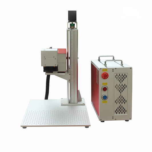 10W JPT 10E UV laser with heavy duty 700mm tower and 110/210/300 lenes and rotate table delivered