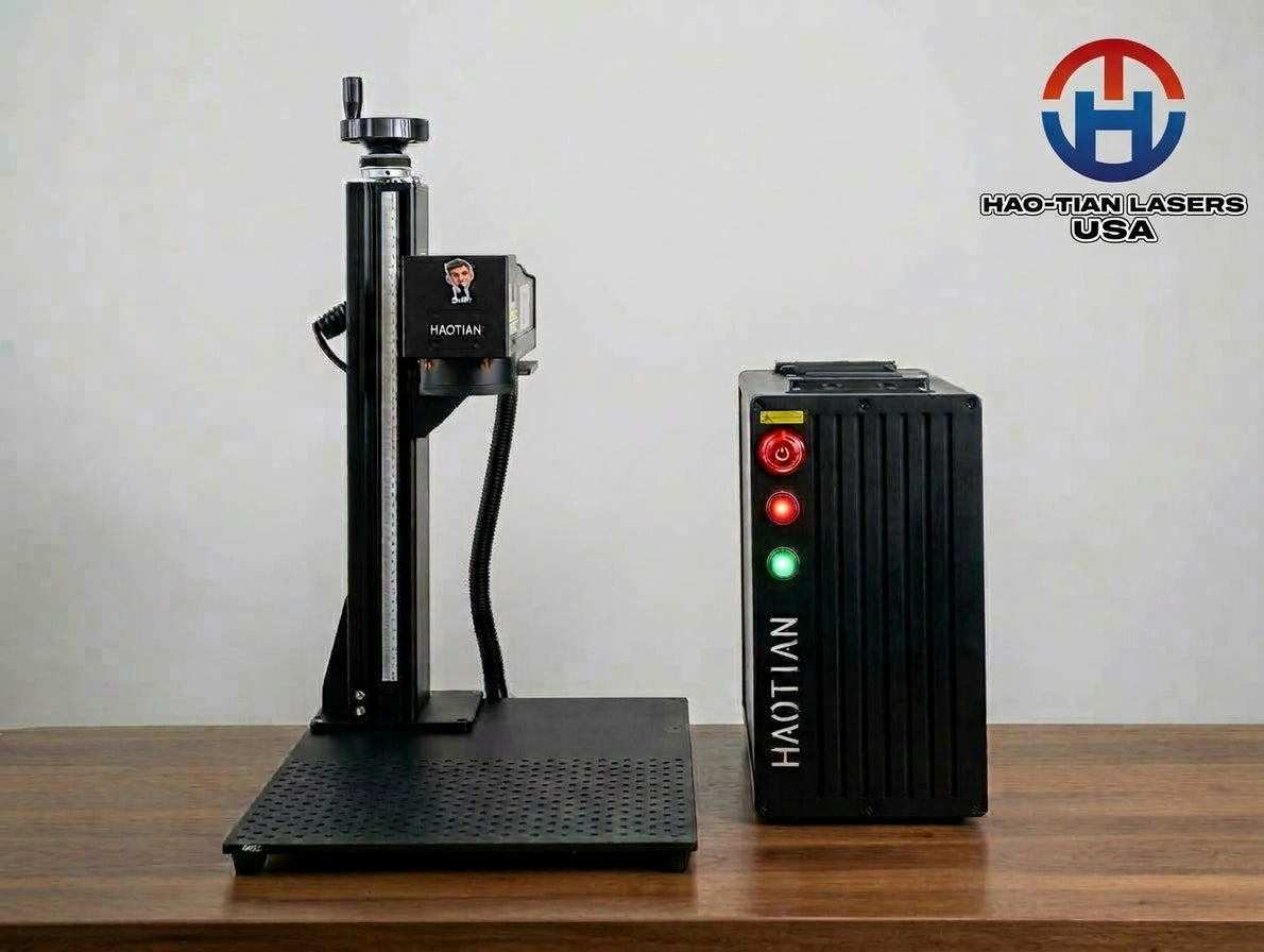 HaoTian 200W GZ EM7 MOPA Fiber Galvo Laser