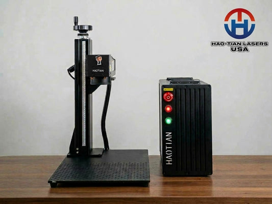 HaoTian 200W GZ EM7 MOPA Fiber Galvo Laser